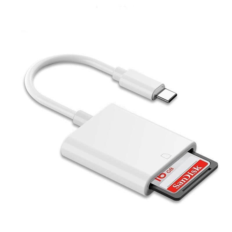 Type-c to SD card เครื่องอ่านบัตรเครื่องอ่านกล้องการ์ด TF card reader กล้องเครื่องอ่านการ์ด