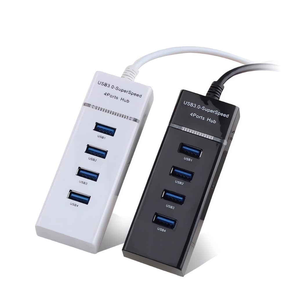USB HUB ความเร็วสูง 4 พอร์ตฮับ USB 3.0 USB Adapter สําหรับ PC แล็ปท็อปอุปกรณ์เสริมคอมพิวเตอร์