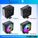 Jungle Leopard AF400S / AF401-DGT / KF401-DGT Digital CPU Cooler อุณหภูมิดิจิตอลสีดํา/สีขาว 10 ซม.120…
