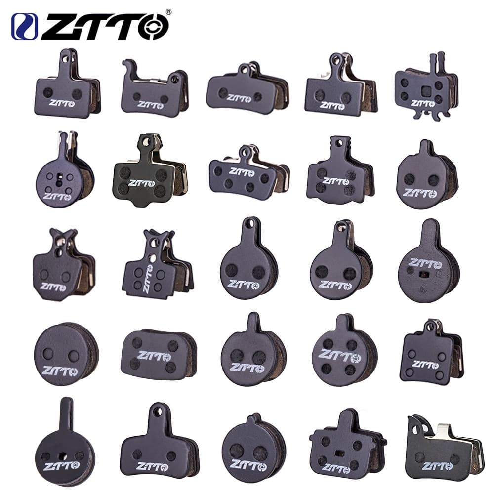 Ztto แผ่นดิสก์เบรกจักรยาน กึ่งโลหะ สําหรับ MTB M8020 M6100 mt200 1 คู่