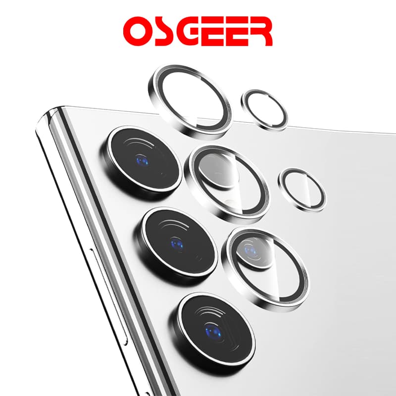 OSGEER ตัวป้องกันเลนส์กล้องสําหรับ Samsung Galaxy S25 Ultra S26 UltraS24 Ultra S23 Ultra…