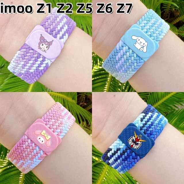 ยืดถักแม่เหล็กดูดสาย imoo + การ์ตูน imoo ป้องกันกรณีโทรศัพท์ที่เหมาะสมนาฬิกา imooZ1 วงดนตรี imooZ3 imoo x10…