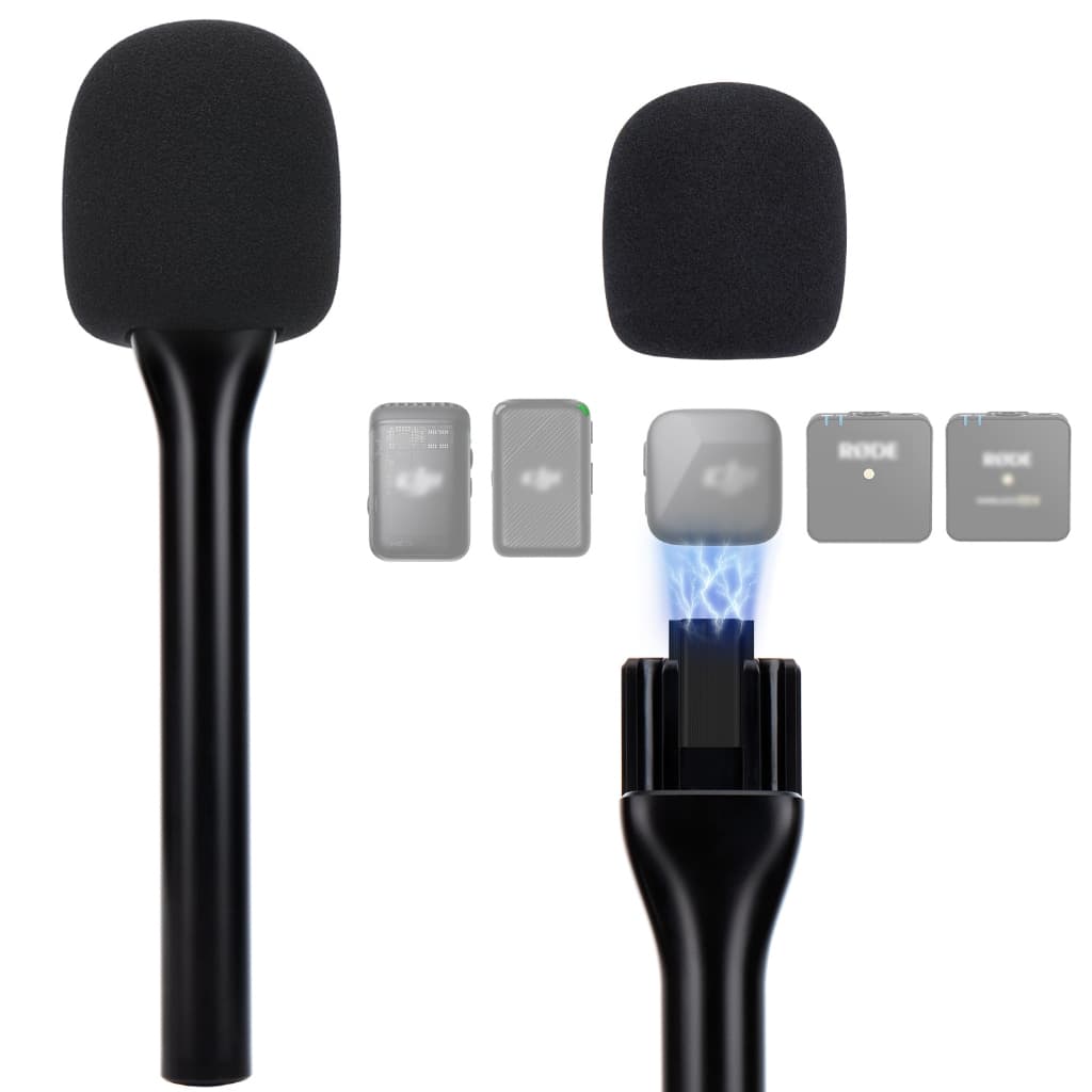ที่วางไมโครโฟนไร้สายแม่เหล็กสําหรับ DJI Mic Mini, ขาตั้งไมโครโฟนสําหรับ DJI Mic1/2 DJI Mic 3,… รูปที่ 1