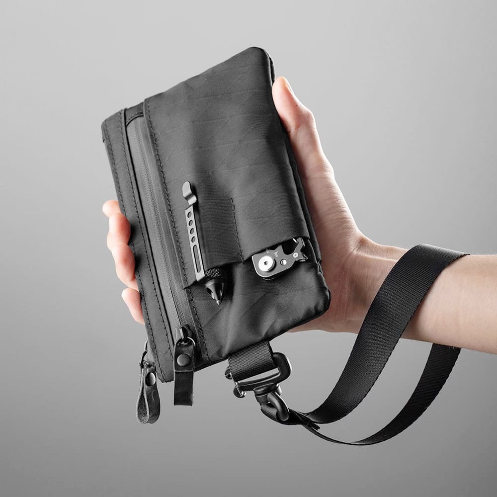 X xpac Outdoor Travel Abroad Card Bag Mens Functional Wallet Passport All-in-One Key Bag… รูปที่ 1
