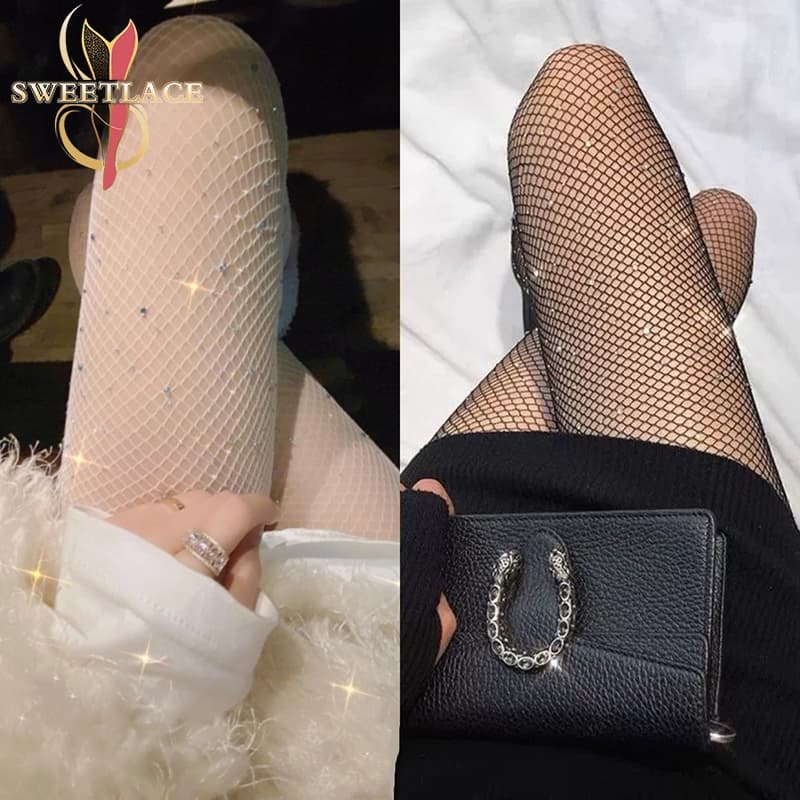 ส่งสินค้าใน 24 ชั่วโมง 💎ถุงน่องตาข่ายเพชร สําหรับผู้หญิง เผ็ดคุณภาพดี 🚚🚚🚚ส่งจากไทย มาถึงได้ใน 2-3 วัน