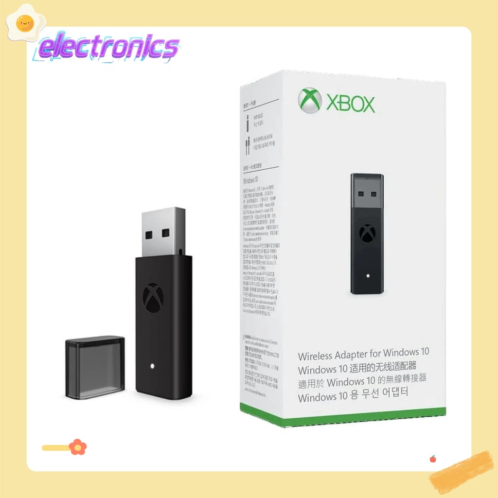 ​​ตัวรับสัญญาณ Xbox Wireless Adapter รุ่นที่ 1 และ 2 สําหรับ Xbox One S/X | ควบคุมเกมไร้สายบน PC/โน๊ตบุ๊ค…