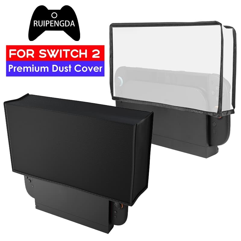 ฝาครอบกันฝุ่นสําหรับ Nintendo SWITCH 2 คอนโซล Anti Scratch กันน้ํากันฝุ่นป้องกันกรณีสําหรับ SWITCH/OLED…