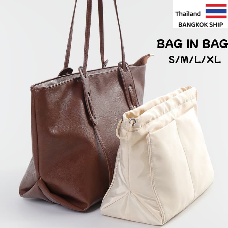 For longchamp กระเป๋าถือ สําหรับจัดระเบียบกระเป๋า ทําจากวัสดุโพลีเอสเตอร์ Bag in Bag