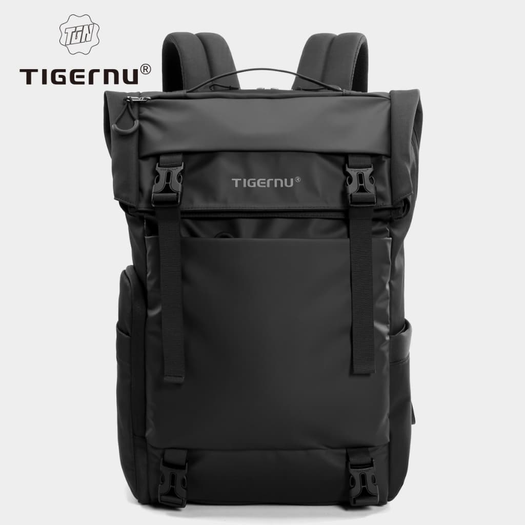 TIGERNU ‌ไทเกอร์นู 91025กระเป๋าเป้สะพายหลังเดินทางผู้ชายขยาย 28ล เมืองกระเป๋าเป้สะพายหลังลําลองเหมาะกับแล็ปท็อ…