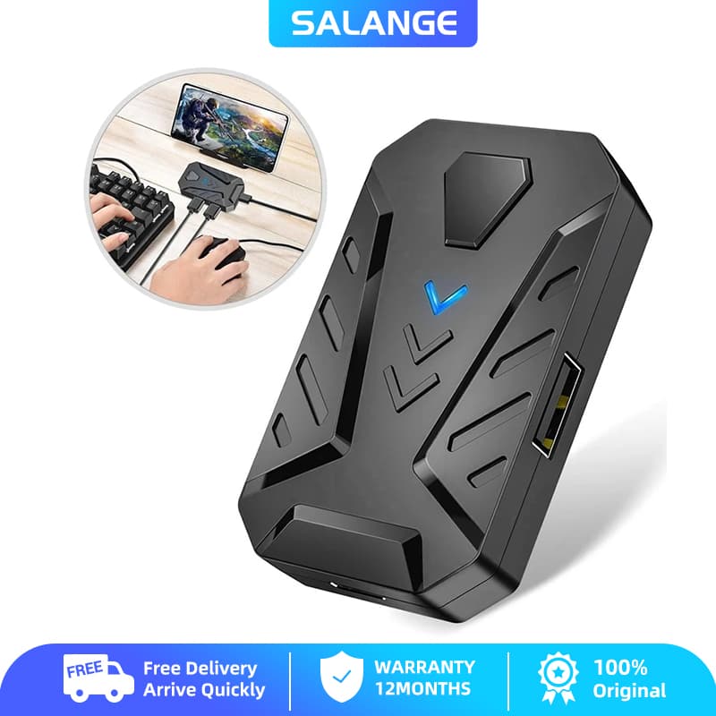 SALANGE MIX Master Gaming 7in1 Controller เกมควบคุม One Handed คีย์บอร์ดและเมาส์คอนโซล Controller…