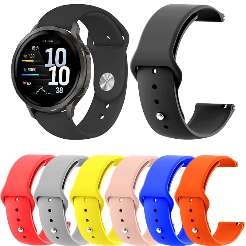 สําหรับ Garmin Venu 4 41mm / 45mm สายรัดถอยหลังสายรัดทดแทนซิลิโคน