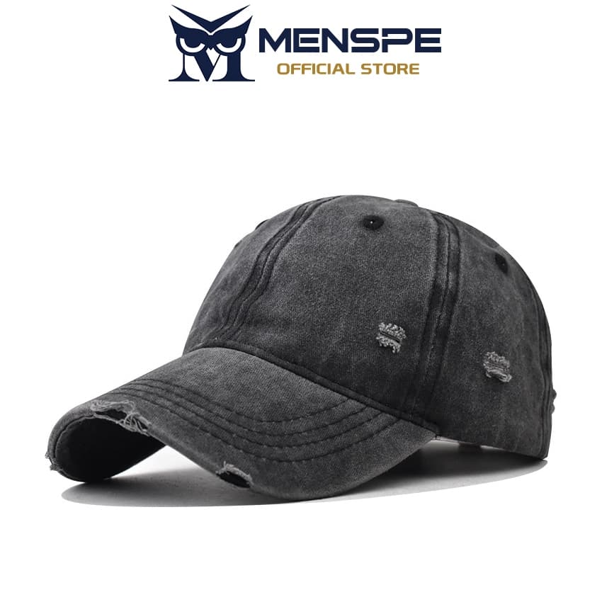 MENSPE หมวกเบสบอลแฟชั่น Unisex ลําลองฤดูร้อนกลางแจ้งระบายอากาศปรับได้หมวกทรงสูงป้องกันแสงแดด
