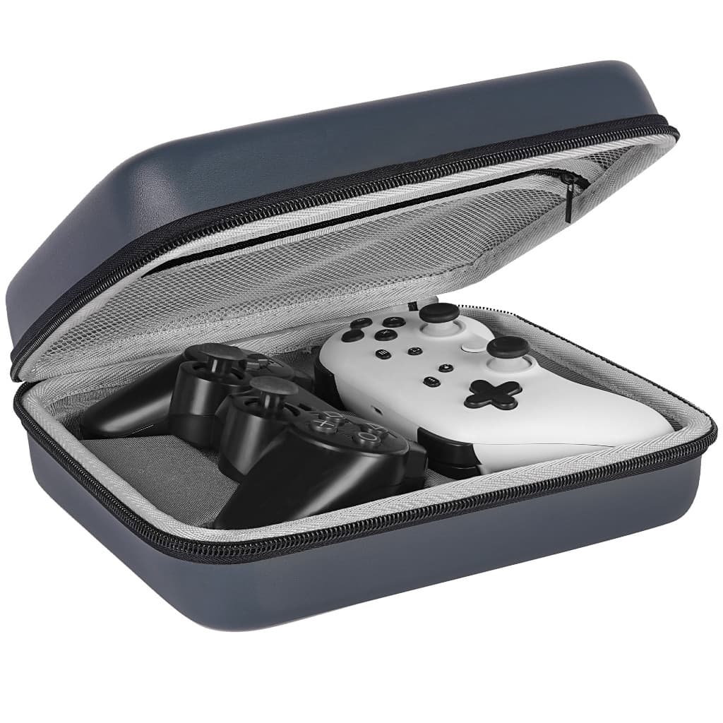 GEEKRIA สองคอนโทรลเลอร์กระเป๋าถือเข้ากันได้กับ Sony PS5/PS4, Google Stadia…