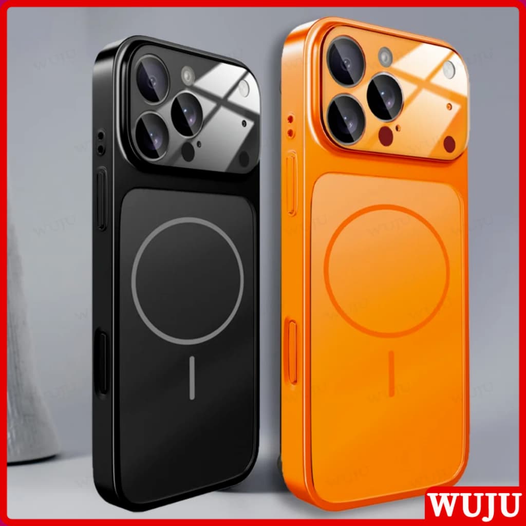 WUJU [กลายเป็นทันที 17 series] เคสโทรศัพท์กระจกด้านเข้ากันได้กับ iPhone 17 16 15 14 13 12 11 Pro Max Air…