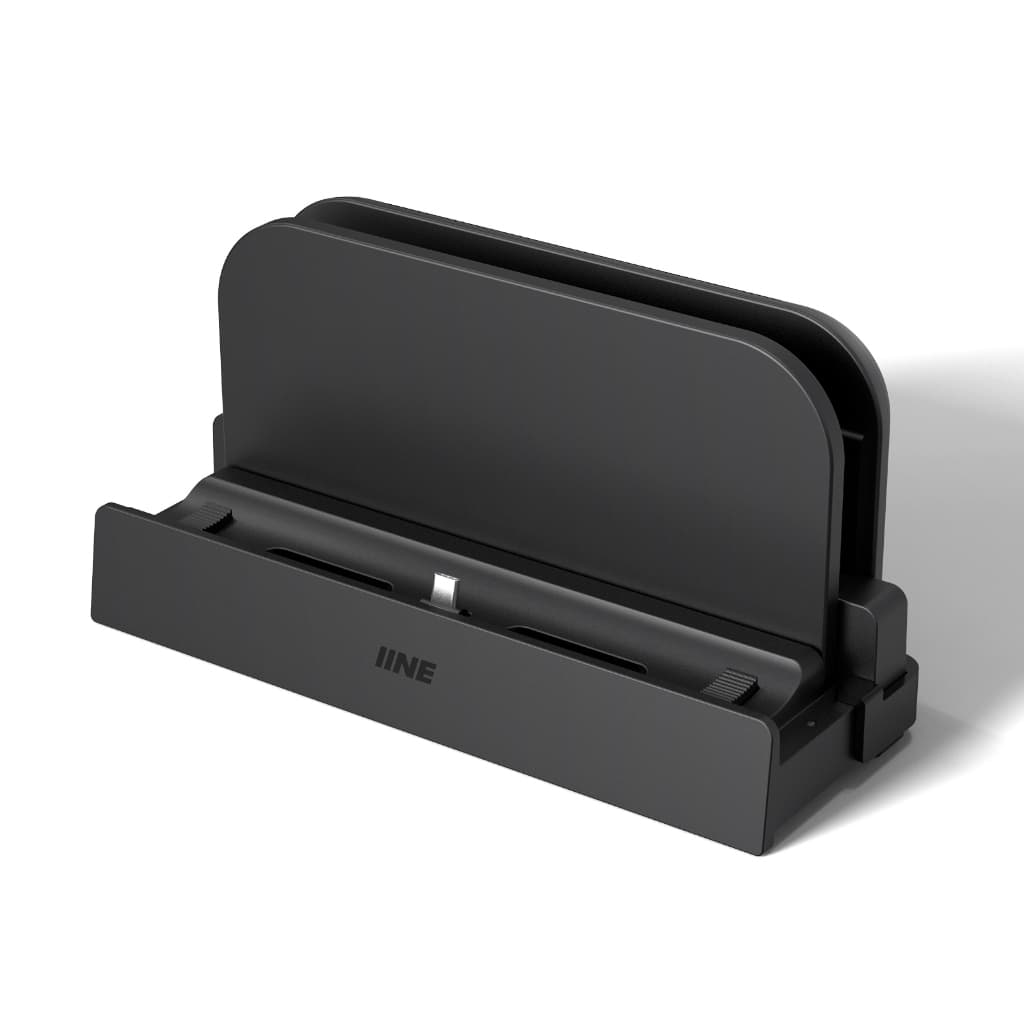 IINE VIDEO DOCK ขาตั้งเสริมสําหรับ NS2/รองรับการหล่อหน้าจอ /เคสป้องกันและด้ามจับที่รองรับ /…