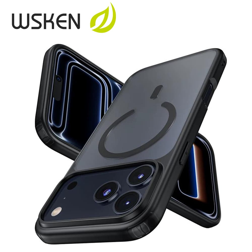 WSKEN เคสไอโฟน 17ProMax/16ProMax 18ProMax กันกระแทก แม่เหล็ก Magnetic Case สําหรับ 17 16 15 14 13 Matte…