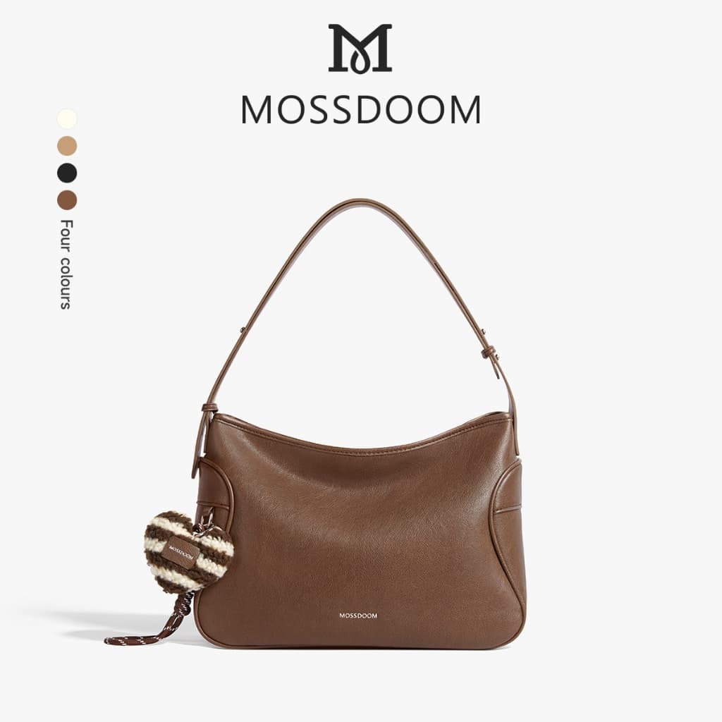 MOSSDOOM Alvida Bag กระเป๋าสะพายไหล่ที่เรียบง่าย หรูหรา และประณีต รูปที่ 1