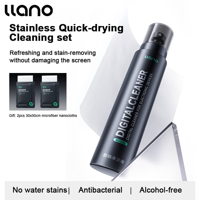 LLANO J30 เครื่องทําความสะอาดหน้าจอแห้งเร็วสําหรับชุดทําความสะอาดคอมพิวเตอร์หน้าจอ OLED รูปที่ 1