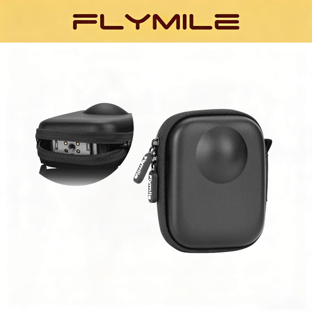 Flymile Mini กระเป๋าถือสําหรับ DJI Osmo 360/2 อุปกรณ์เสริมแบบพกพา Splash-Proof ป้องกัน Hard Shell…