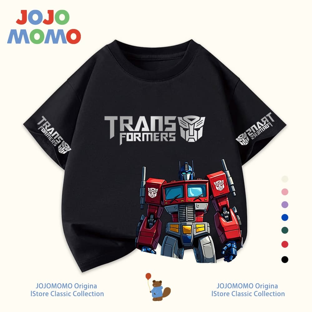 เสื้อยืดเด็กชาย ผ้าคุณภาพดี ระบายอากาศดี ใส่สบาย ถูกใจเด็กชายสุดๆ! สําหรับ 1-13 ปี