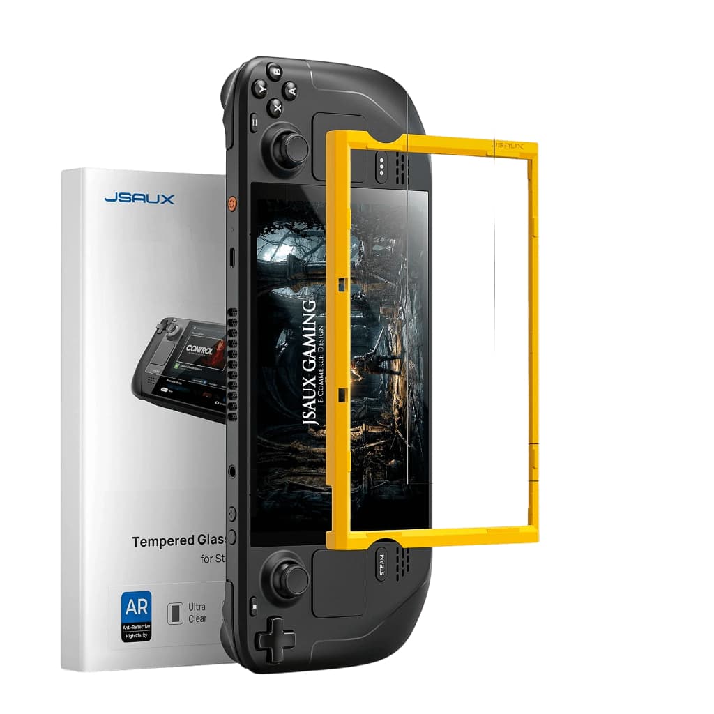 JSAUX Obsidian AR ป้องกันหน้าจอสําหรับ Steam Deck LCD และ OLED-GP0127