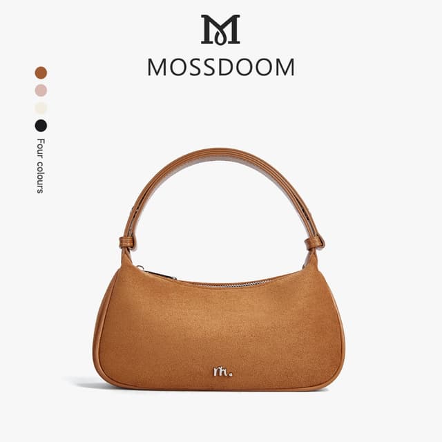 MOSSDOOM Douce Bag กระเป๋าถือผู้หญิง กระเป๋าดีไซน์เรียบหรูสไตล์มินิมอล ขนาดกะทัดรัด ให้ลุคสุภาพและดูแพง