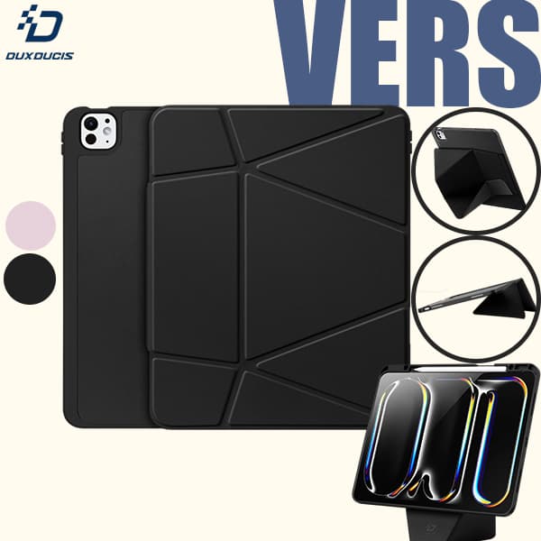 DUX DUCIS VERS เคสกันกระแทก iPad แบบพับสําหรับ Multi-Functional Floating กรณีแท็บเล็ตสําหรับ iPad Air 13 11…