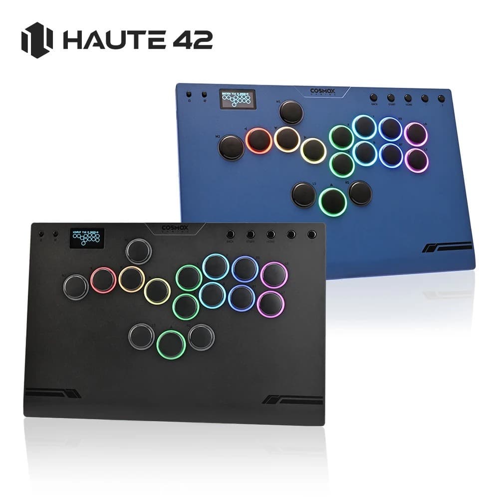 Haute42 M-Ultra Gen2 อลูมิเนียมโลหะผสม Hitbox Leverless Controller Stickless Arcade Stick สําหรับ PC/Ps4 /Ps5…