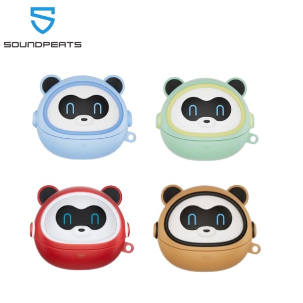SoundPEATS Air6 HS เคสป้องกัน Panda แบบกําหนดเอง (เคสเท่านั้น, ไม่มี EARBUDS) รูปที่ 1