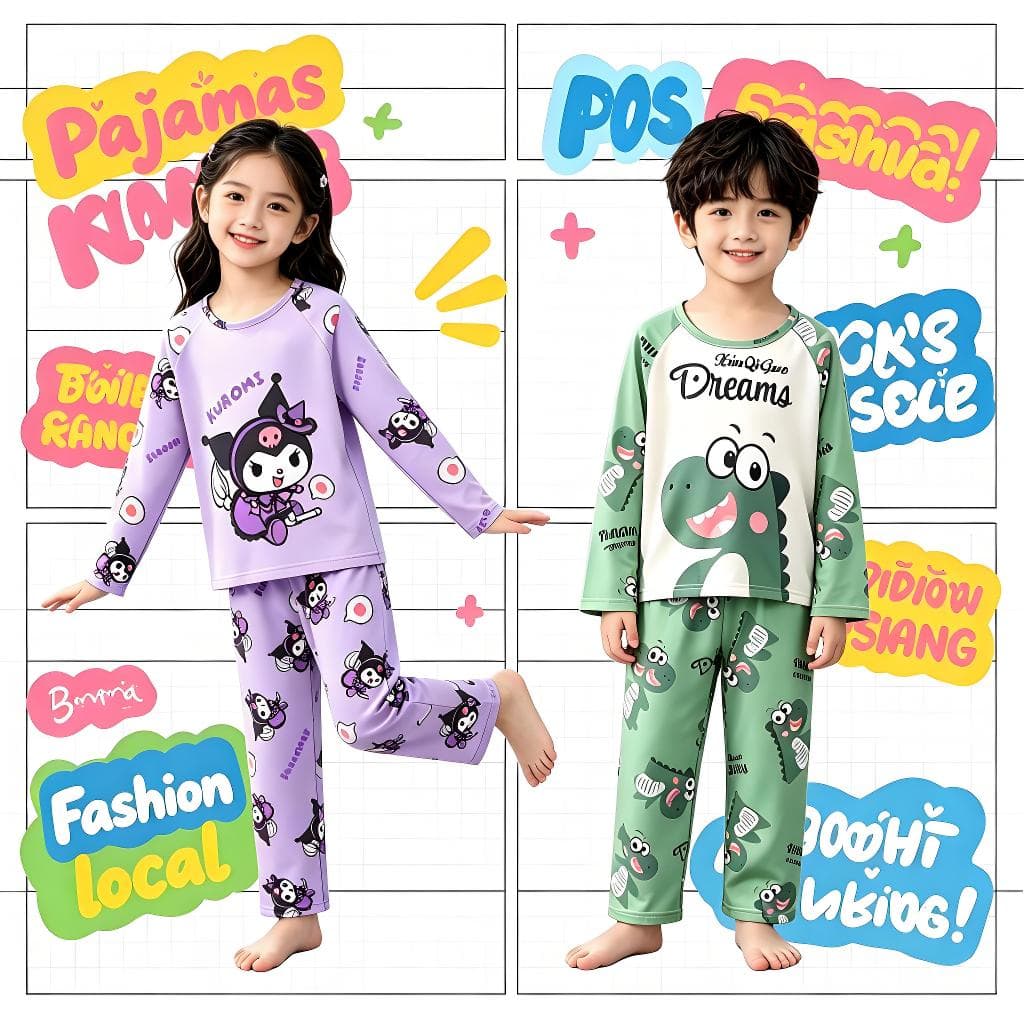 ลดกระหน่ํา! กางเกงนอน SpongeBob สําหรับเด็กชายและหญิง แขนยาว คอวกลม ไม่แพ้ง่าย สําหรับอายุ 12-13 ปี