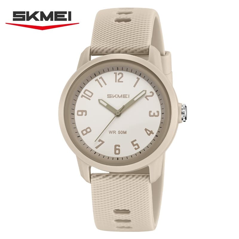 SKMEI สมี 2733 มาการอง สีนักเรียนนาฬิกาควอตซ์กันน้ําแฟชั่น เรียบง่าย ไม่จํากัดเพศ นาฬิกาของขวัญ