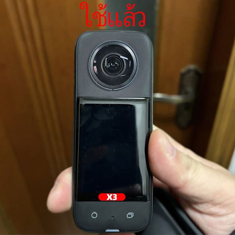 กล้อง 360 องศาสําหรับ Insta360 X3 ความละเอียด 5.7K สําหรับถ่าย Vlog มอเตอร์ไซค์ ดําน้ํา บันทึกภาพ X3…