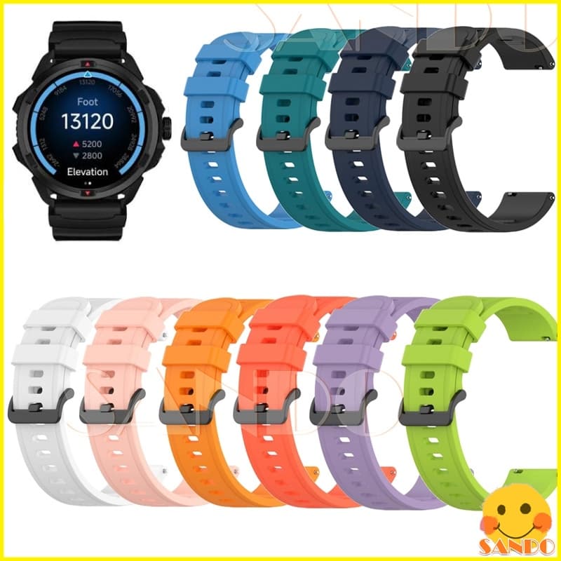 สายนาฬิกา Noise Pro 6 Max & Endeavour Pro Smart Watch สายซิลิโคนอ่อนนุ่ม Noise smartwatch Endeavour Pro Pro 6…