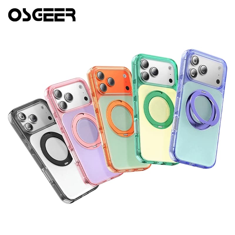 OSEER ขาตั้งแม่เหล็กพิเศษสําหรับ iPhone 18 17 16 15 14 13 12 11 Pro Max Case [Drop Protection]…