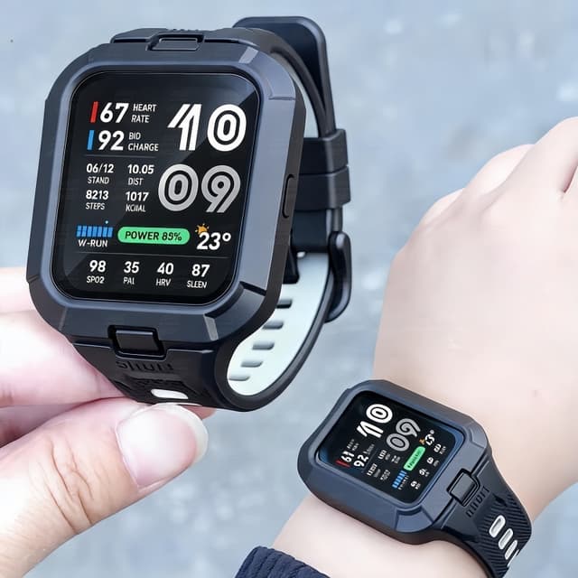 สายรัดซิลิโคน + กรณีนาฬิกาสําหรับ Amazfit Bip Max สายรัดข้อมือนุ่มสร้อยข้อมือกีฬาสําหรับ amazfit bip max…