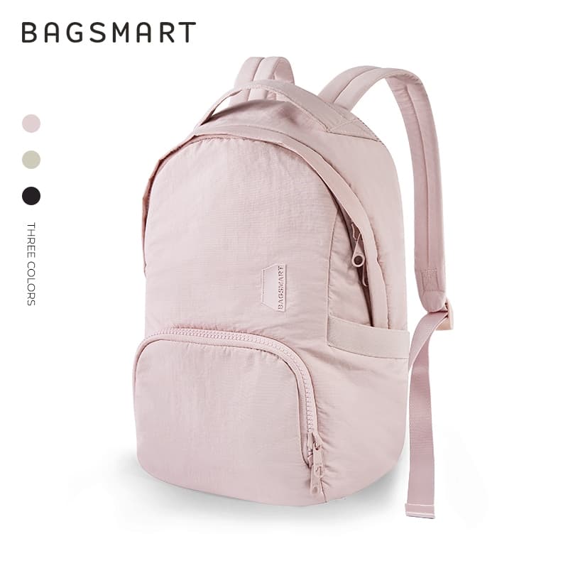 BAGSMART กระเป๋าเป้สะพายหลังแฟชั่นผู้หญิงกระเป๋าเดินทาง Casual Daypack 13.3 นิ้วกระเป๋านักเรียนวิทยาลัย Unisex