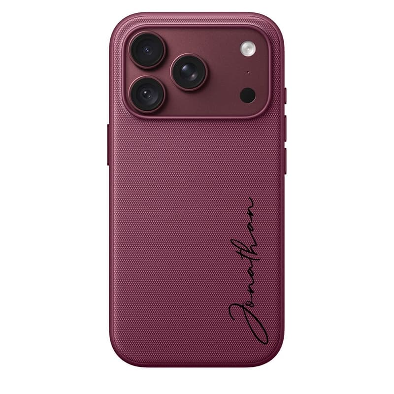ใหม่ทอเนื้อที่กําหนดเองชื่อเคสโทรศัพท์สําหรับเคสไอโฟน 18 Pro Max 17 18 Pro 17 Pro Max