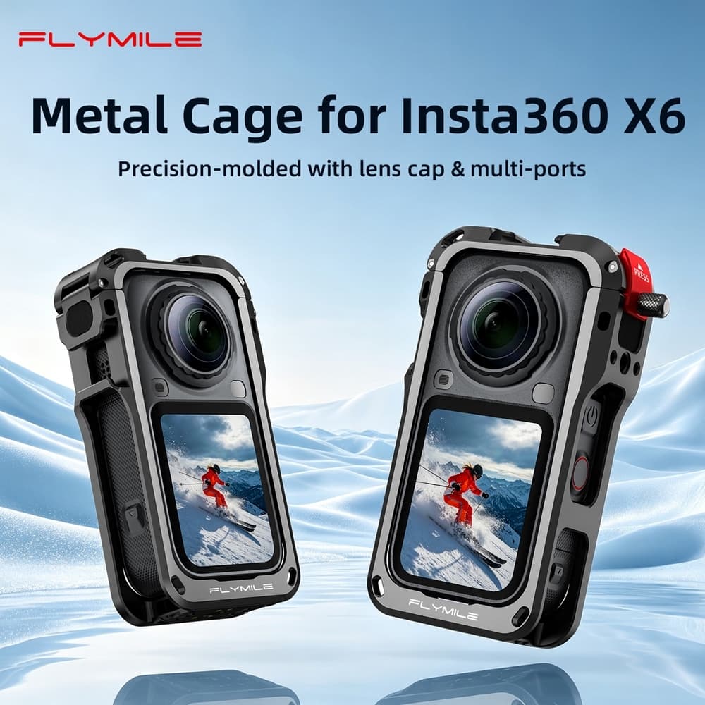 สําหรับ Insta360 X6 กรงกระต่ายกล้องกีฬากรอบป้องกันเปลือกป้องกันการตก x6 ป้องกันกล้องอุปกรณ์เสริมพิเศษ