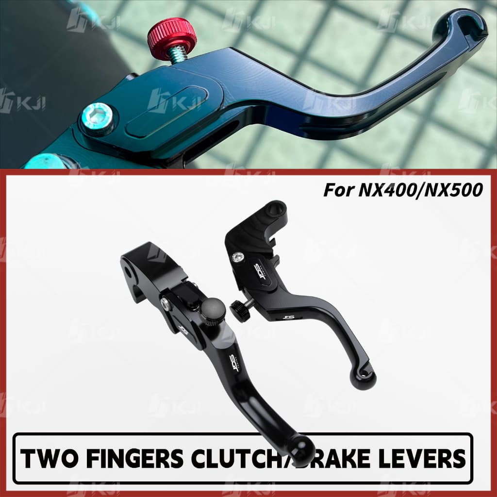 สําหรับ Honda NX400/NX500 สองนิ้วสั้นเบรคคันโยก Racing Handle Levers อะไหล่