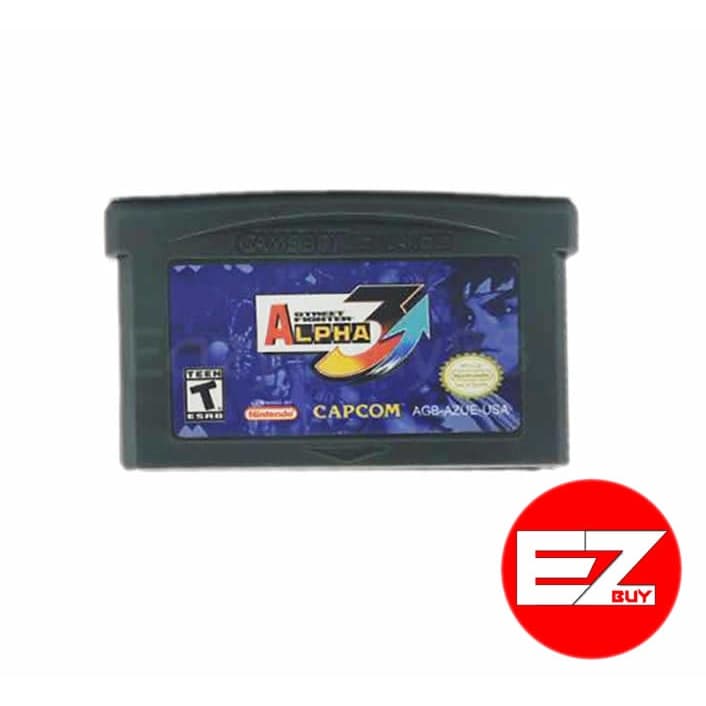 แผ่นเกมบอยแอดวานซ์ Street Fighter Alpha 3 GBA