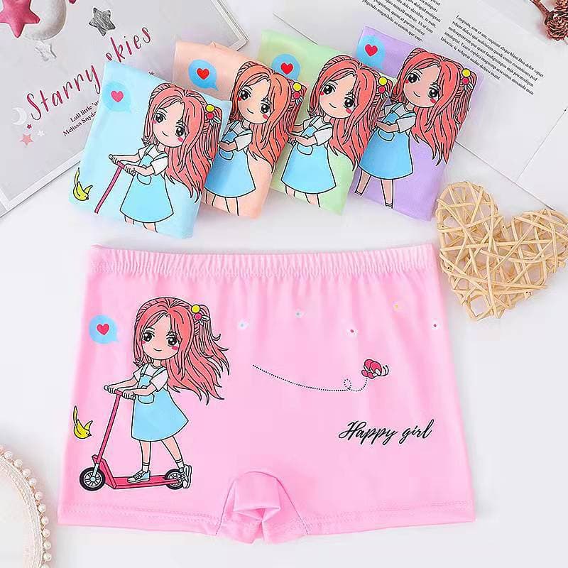 (1 ชุด 5 ชิ้น) กางเกงในเด็ก มาใหม่ ผ้านุ่ม แนะนําสําหรับอายุ 3-10 ขวบ M L XL