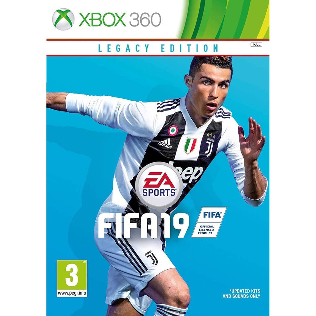 แผ่น XBOX 360 - FIFA 19 ใช้กับเครื่องที่แปลงระบบ JTAG/RGH