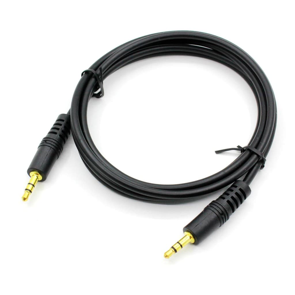 3.5mm Jack Audio Cable Jack 3.5mm Male to Male Aux Cable for Car Headphone Cable Auxiliary Speaker รูปที่ 1