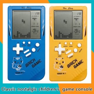 เกมพกพามือถือ เครื่องเกมคลาสสิกย้อนยุค Tetris แบบพกพา เกมกด เครื่องเกม Tetris