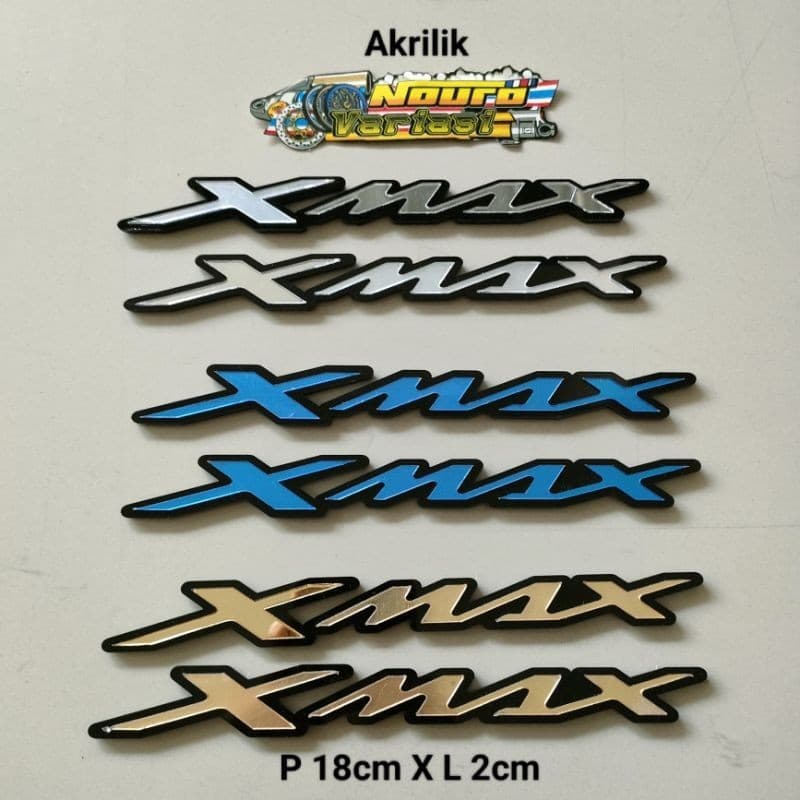สัญลักษณ์อะคริลิค xmax X-Max คุณภาพ