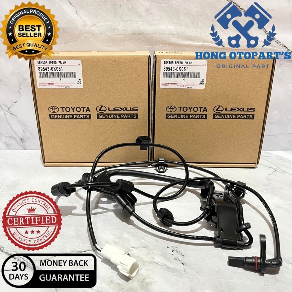 ABS SENSOR สาย ABS ด้านหน้าซ้าย LH HILUX REVO 89543-0K061