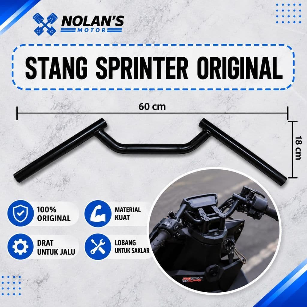 Sprinter แฮนด์มอเตอร์ไซค์ PNP จักรยานไฟฟ้า