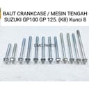 MESIN CRANKCASE BOLT / CENTER ENGINE KRENGKES SUZUKI GP100 GP125 GP 100 125. ( K8 ) กุญแจ 8
