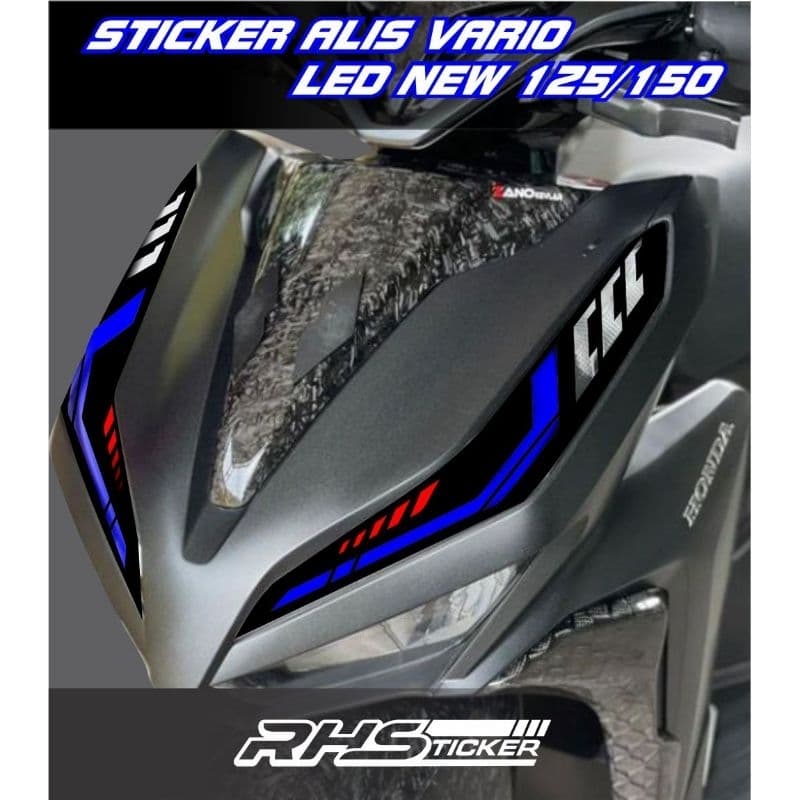 Vario ใหม่ LED 125/150 สติ๊กเกอร์คิ้วคู่เดียว (ขวา/ซ้าย) mdl triple C