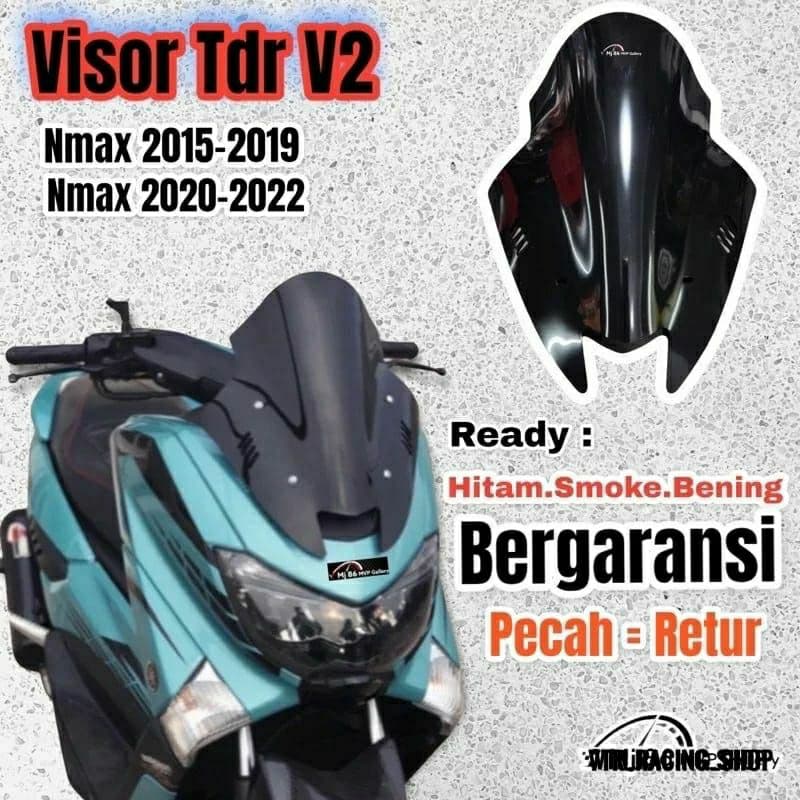 กระบังหน้า Nmax รุ่น TDR Winshield Winsil Yamaha Nmax Old & Nmax New Ocito TDR